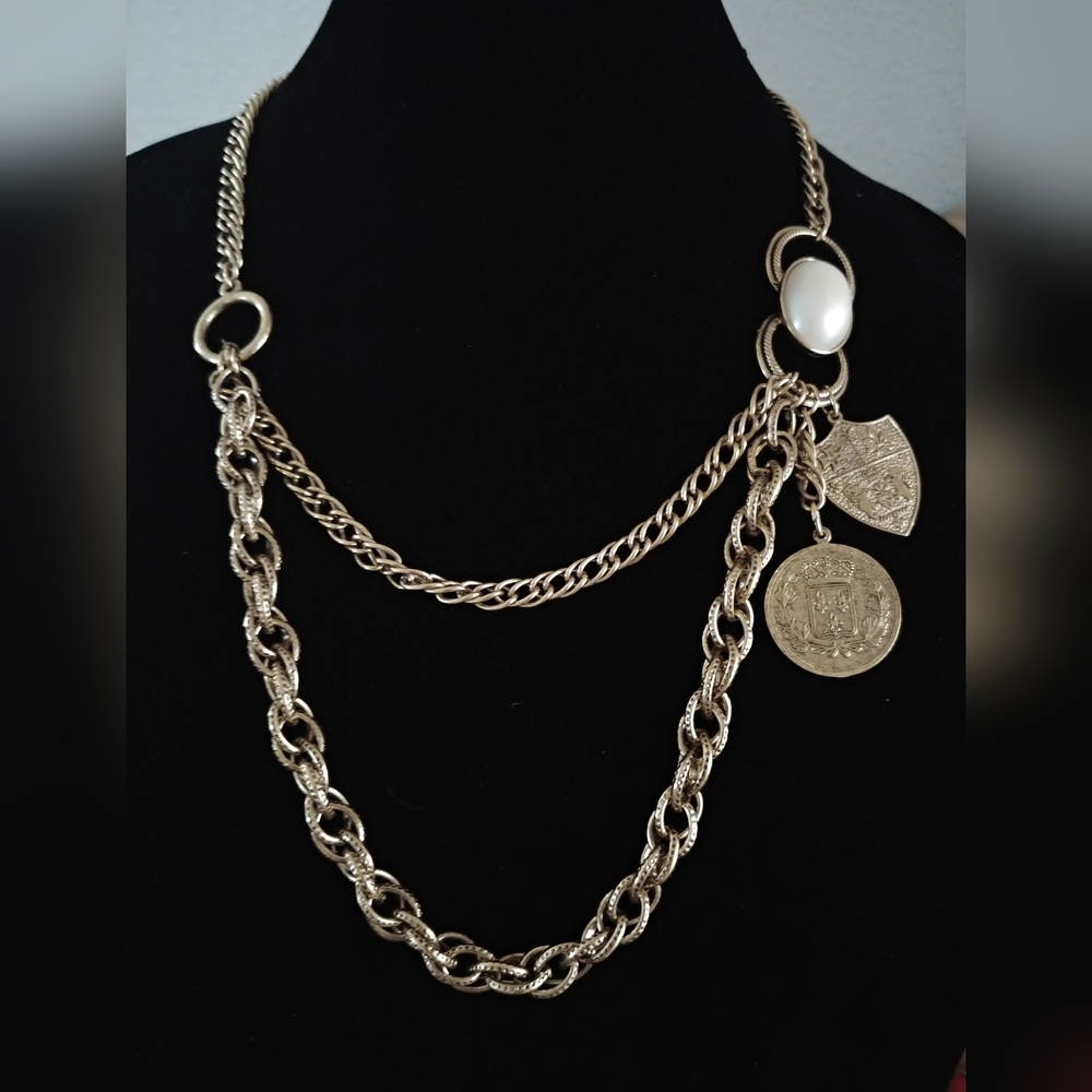 Vintage Republique Francaise Necklace